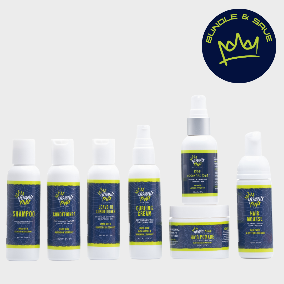 Complete Hair Mini Bundle - Young King Hair Care