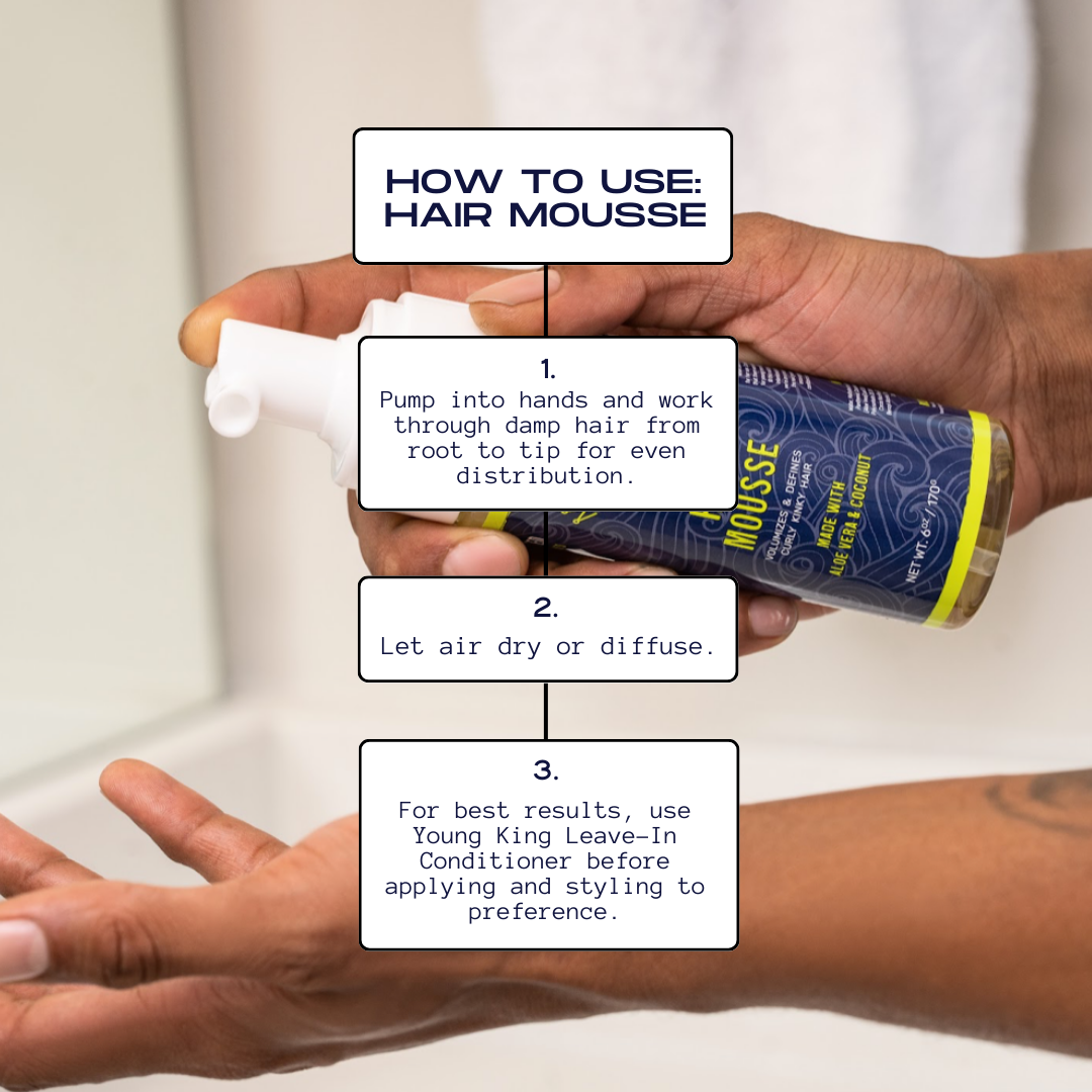 Hair Mousse - Young King Hair Care