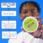 LOC'D IN Loc + Twist Gel - Young King Hair Care