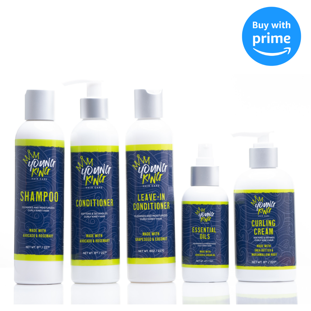 Customizable King's Court Bundle - Young King Hair Care
