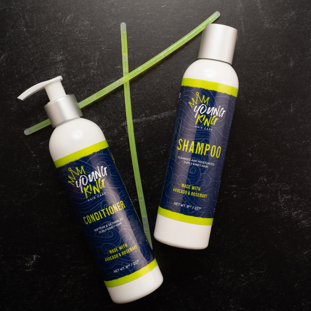 Crown Wash Set Bundle - Young King Hair Care