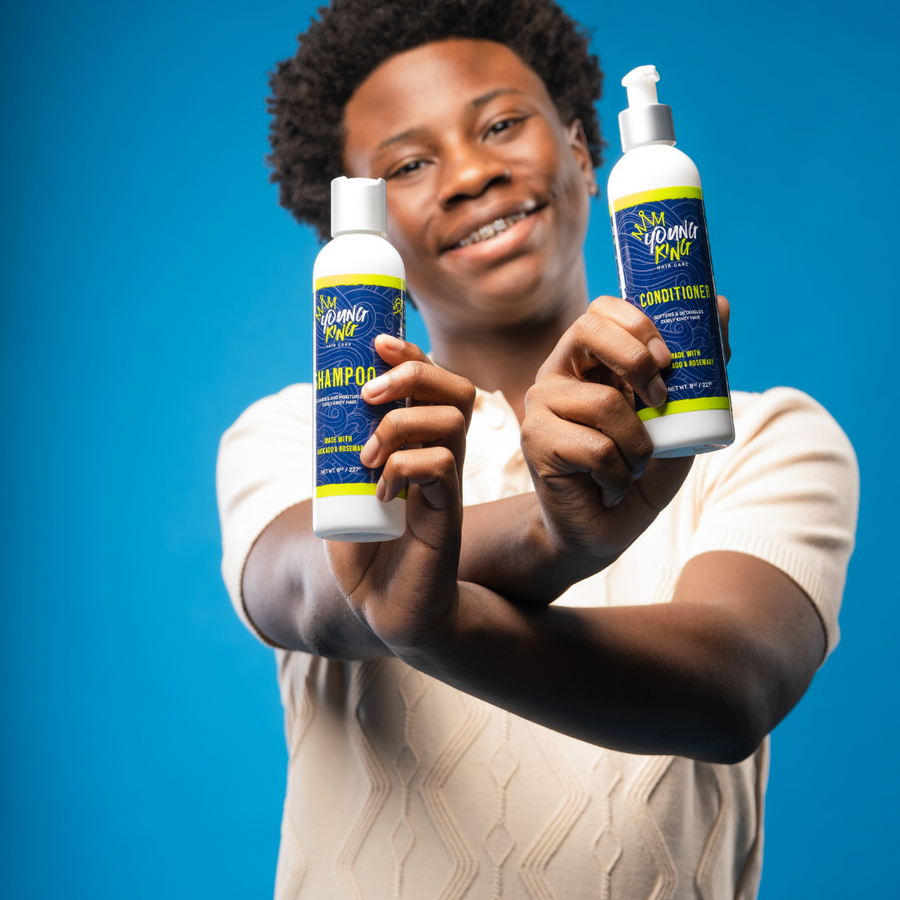 Crown Wash Set Bundle Young King Hair Care